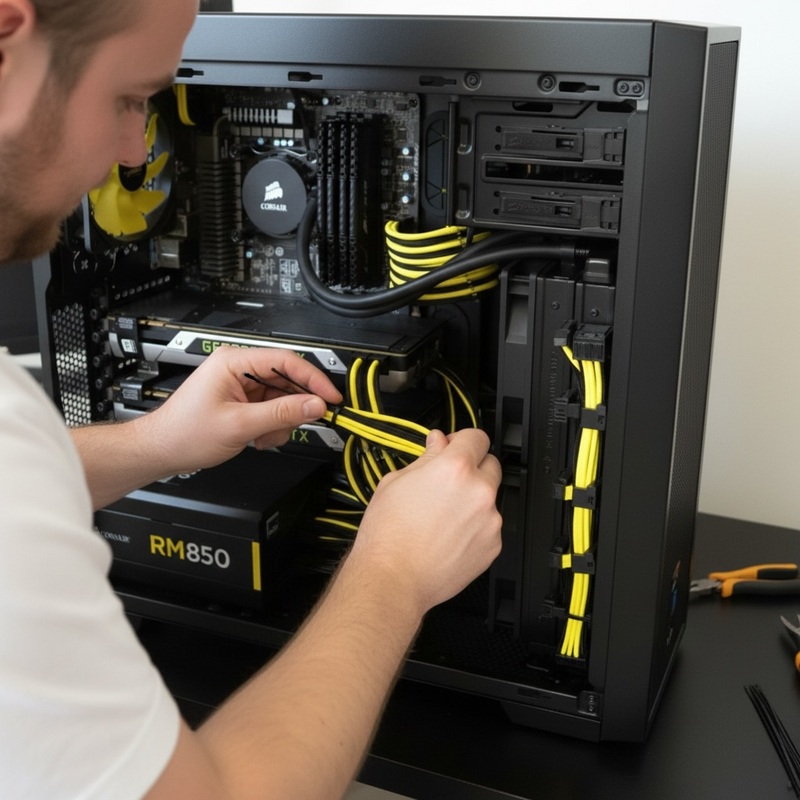 PC upgrades and cable management